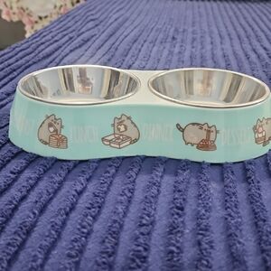 Pusheen Double Food Bowl